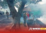 Babinsa Gondoruso Dampingi Fogging: Cegah Demam Berdarah Melalui Sosialisasi 3M