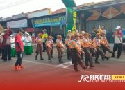 Batituud Koramil Randuagung, Hadiri Pelepasan Lomba Gerak Jalan HUT ke-79 Kemerdekaan RI