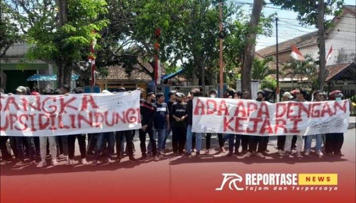 LDKS PIJAR Gelar aksi Demo Pertanyakan Status Tersangka Nafiul Huda 