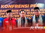 Zulmi-Rasit Daftar ke KPU Naik Kelabang Sewu, Diantar Ribuan Warga Kabupaten Probolinggo 