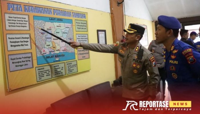 Siapkan 4 Kapal Pengamanan Pilkada 2024, Satpolairud Polres Sampang Kunjungi Mako Satpol Perairan 