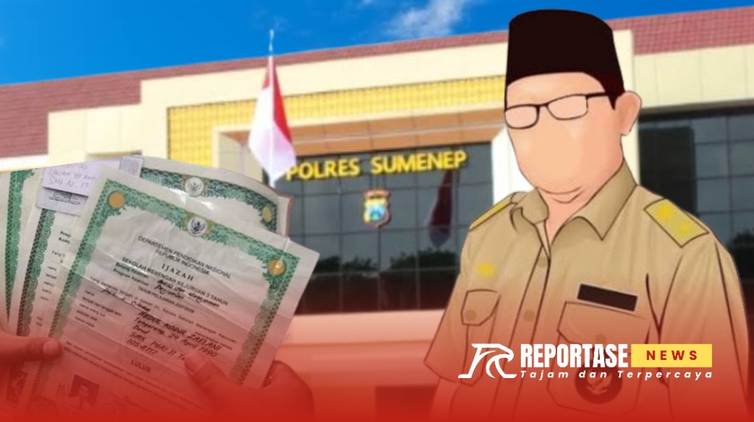 (Ilustrasi) Kepala Desa Kangayan Arsan, tersangka kasus pemalsuan dokumen negara.@by_reportasenews.net