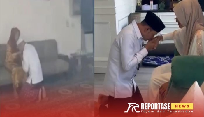Sungkem Ibunda, Kiai Mamak dan Mas AB Sebelum Mendaftar Ke KPU Sampang