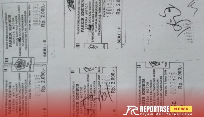 Skandal Retribusi Parkir Ilegal di Pamekasan, Oknum Dishub Diduga Manipulasi Karcis