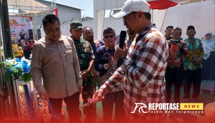 Desa Klaseman Launching Program Desa Berdaya Provinsi Jatim 2024 dan Resmikan Pasar Klasik