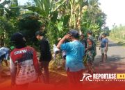 Gotong Royong Babinsa Karanganom dan Warga, Pembersihan Pohon dan Ranting Jalan Dusun