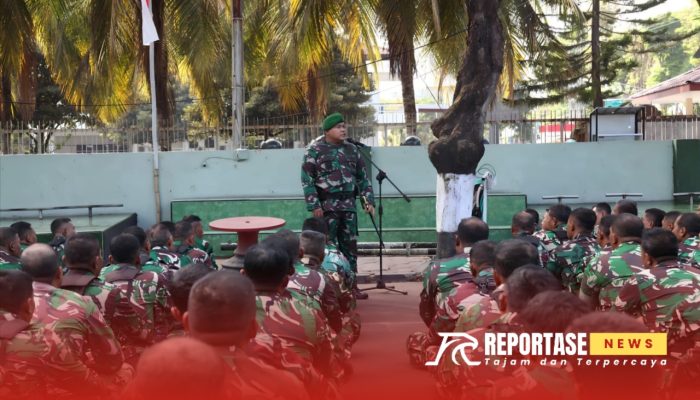 Jam Komandan, Dandim 0821/Lumajang Tekankan Netralitas TNI dalam Pilkada Serentak 2024