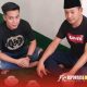 Anas fikri (kiri) tiktoker kondang madura bersama H.Abdullah Hidayat (kanan) Bakal Calon Wakil Bupati Sampang 2024-2029