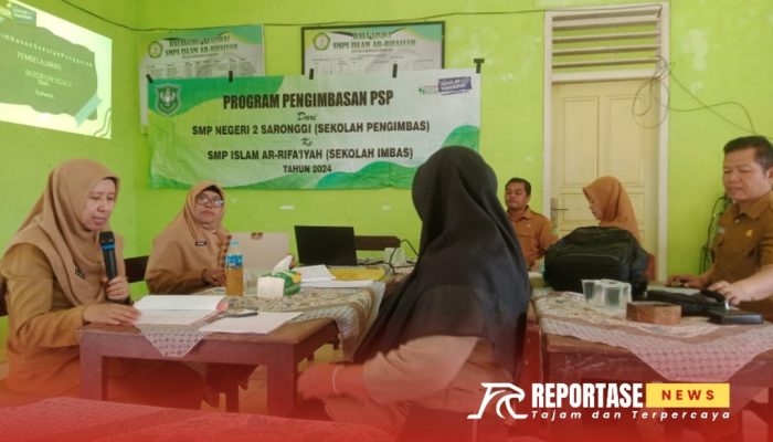 SMPN 2 Saronggi Dorong Kurikulum Merdeka di SMPI Ar-Rifaiyah Melalui Program Pengimbasan PSP