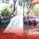 Penjabat (Pj) Bupati Sampang Rudi Arifiyanto S.Sos MA MSE, saat melepas lomba gerak jalan tingkat SD. @by_reportasenews.net
