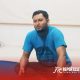 Foto: Ketua Pelaksana "Pramuka Peduli" Saiful Rizal (kanan) saat jumpa pers di Gedung Gerakan Pramuka Kwartir Cabang Lumajang, @by_reportasenews.net