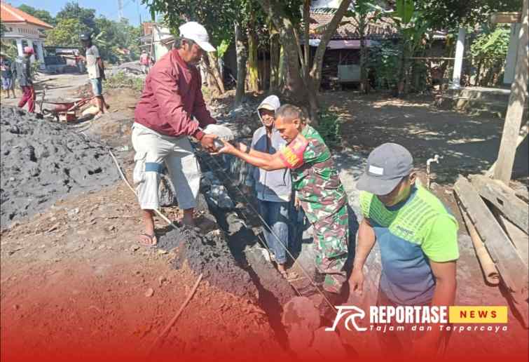 Serka Muhammad Nimin, terlibat aktif dalam kegiatan Karya Bakti