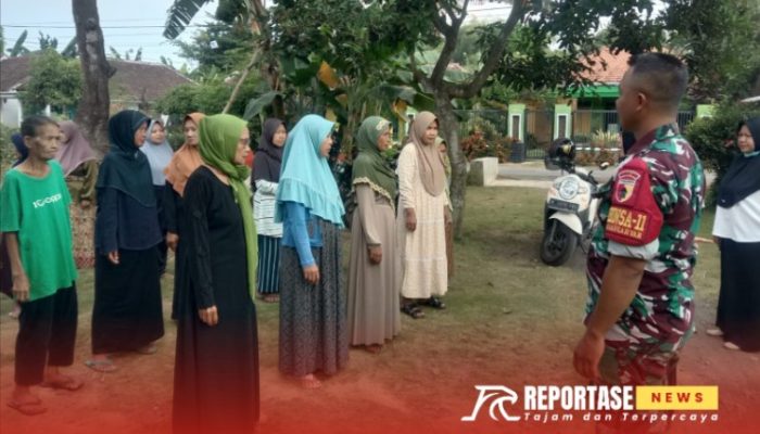 Babinsa Dampingi Kegiatan Posyandu Lansia di Desa Karanganyar