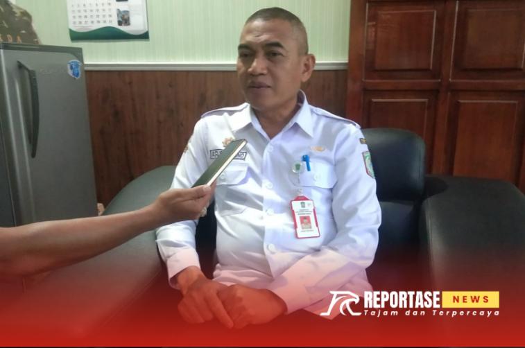 Sekda Lumajang, Agus Triyono saat dikonfirmasi awak media