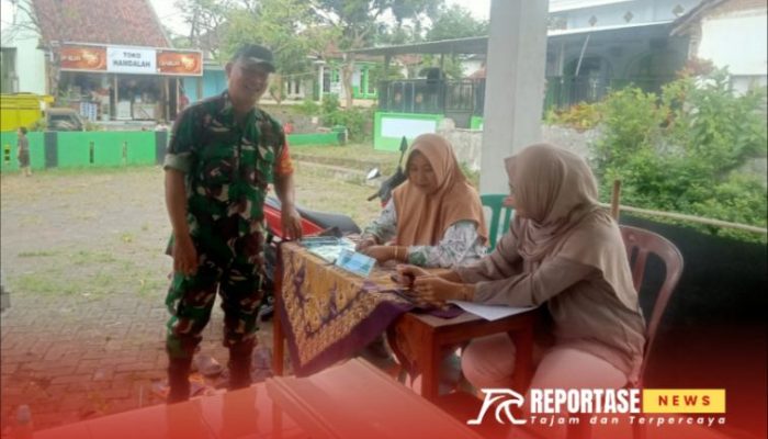 Babinsa Padang Ajak Warga Aktif Bawa Balita ke Posyandu
