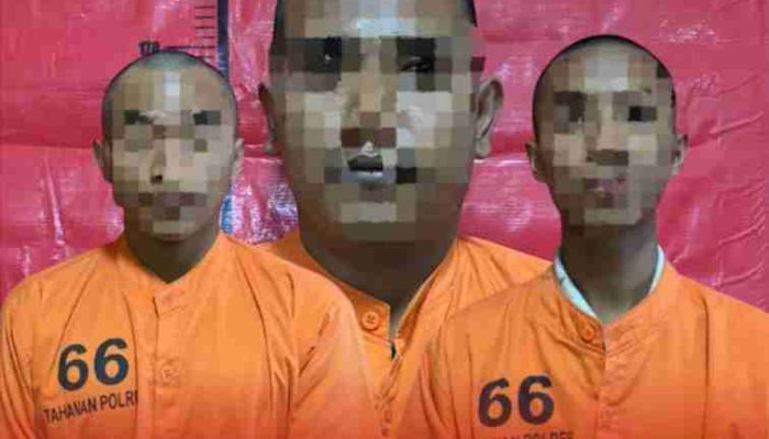 Polres Sumenep Tangkap Tiga Pelaku Curanmor, Terungkap Sudah Beraksi 9 Kali