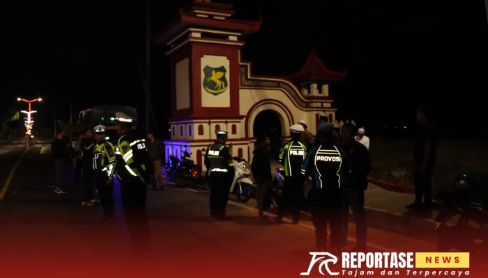 Patroli Polres Sumenep Sikat Balap Liar dan Knalpot Brong