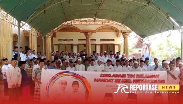 Tokoh dan Warga Desa Batoporo Barat Deklarasikan Paslon MANDAT di Pilkada Sampang