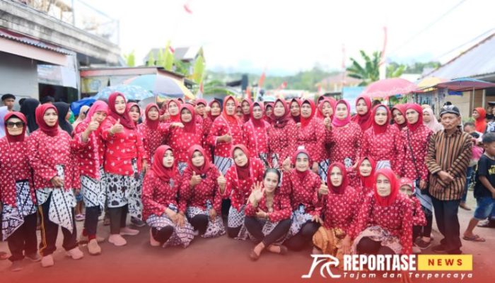 Karang Werda Tulus Widodo Desa Burno Tampilkan Semangat di Burno Karnaval Peringatan HUT ke-79 RI