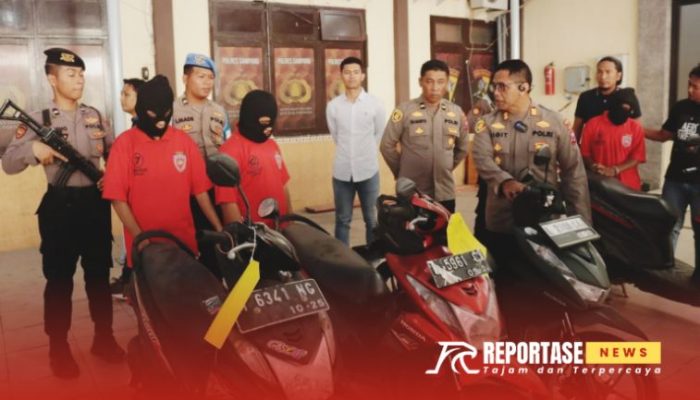 Jatanras Polres Sampang Tangkap Komplotan Spesialis Curanmor
