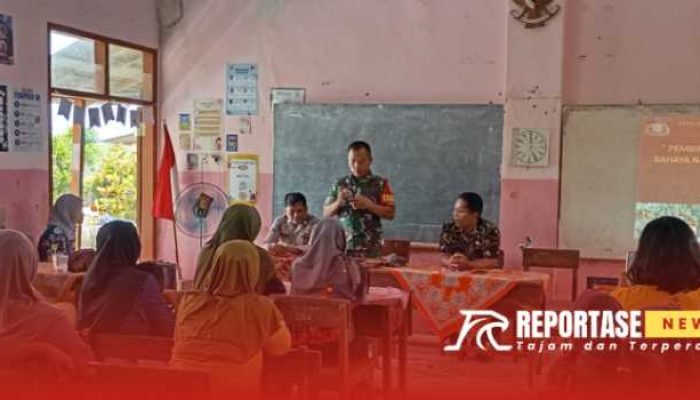 Tanamkan Kesadaran Diri, TNI Polri Rowokangkung Sosialisasi Bahaya Narkoba dan Perundungan di SDN 3 Rowokangkung