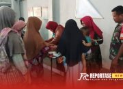 Babinsa Klampokarum Dampingi Bidan Desa Wujudkan Kesehatan Optimal Pelayanan Posyandu 