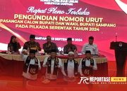 Nomor Urut Pasangan Calon Bupati Sampang Ditetapkan, MANDAT Nomor 1, JIMAD Nomor 2