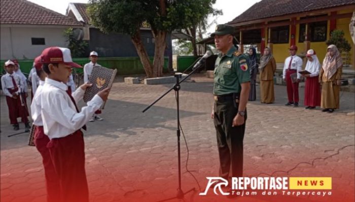 Danposramil 0821-05/Kedungjajang Berikan Wawasan Kebangsaan di SDN Pandansari 01