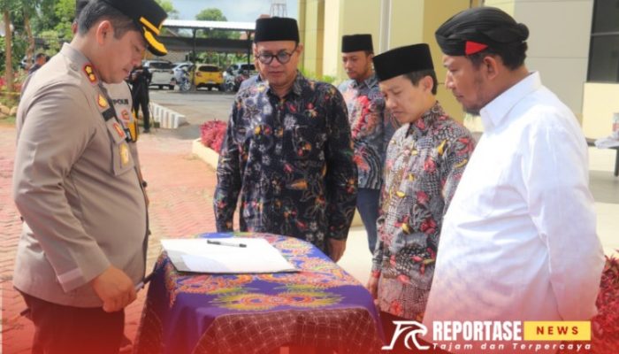 Penyerahan Walpri: Kapolres Sumenep Tegaskan Komitmen Pengamanan Pilkada 2024