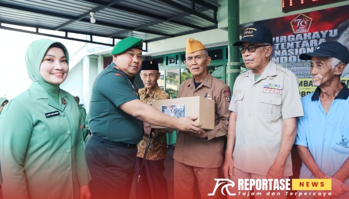 HUT ke-79, Kodim 0821 Lumajang Bagikan 100 Paket Sembako Kepada Masyarakat dan Veteran