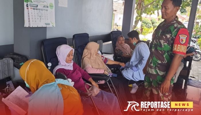 Serka Heri Lesmono Ajak Warga Dawuhan Lor Berperan Aktif dalam Donor Darah