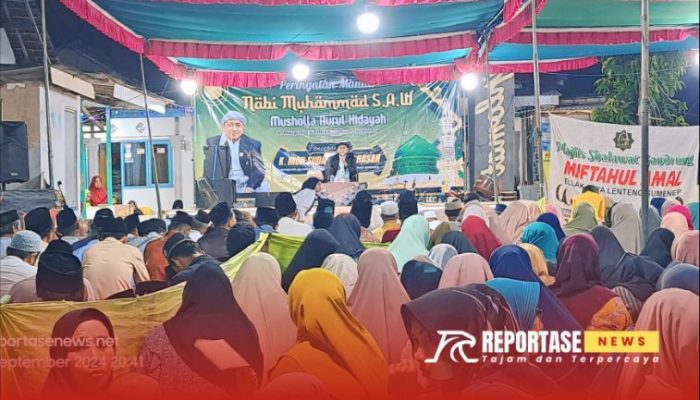 Peringatan Maulid Nabi di Musholla Nurul Hidayah Sukses Digelar Meriah