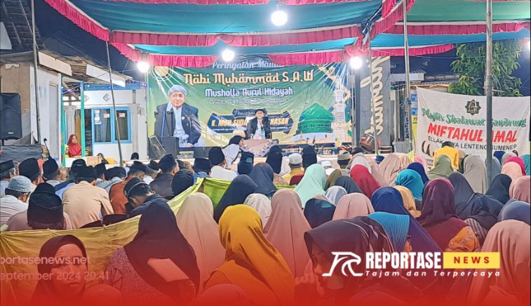 Peringatan Maulid Nabi di Musholla Nurul Hidayah Sumenep Hadirkan Seni Tradisional dan Ceramah Agama Kondang