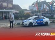 Polres Lumajang Jamin Kelancaran Lalu Lintas di Sekitar Kantor KPU