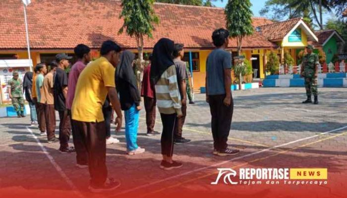 Babinsa Ranubedali Mantapkan Persiapan Siswa MA I’anatut Tholibin Lomba PBB Perwakilan Kontingen Ranuyoso