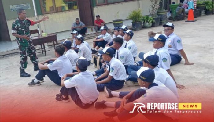 Tim SMP Negeri 1 Gapura Tampil dalam Lomba PBB Sambut HUT TNI ke-79