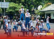 HUT ke-79 TNI, Kodim 0821 Lumajang Gelar Lomba PBB Piala Panglima TNI Tingkat SLTA Sederajat