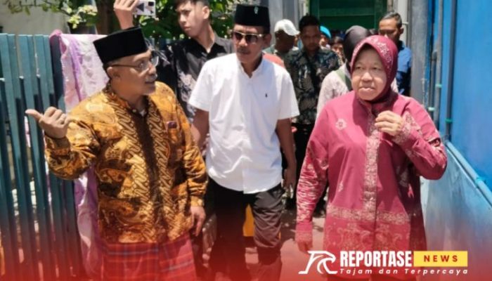 Berkunjung Ke Sampang, Cagub Jatim Tru Rismaharini Serius Atasi Banjir Musiman