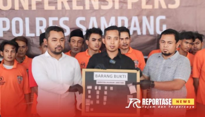 Satreskoba Polres Sampang Tangkap 23 Tersangka Narkoba dalam Operasi Tumpas Semeru 2024