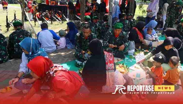 Ratusan Tumpeng Tersedia Sambut HUT TNI ke-79 di Lumajang