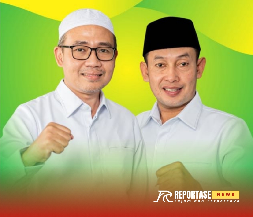 KH Muhammad Bin Mulai (Kyai Mamak) Ketua DPD Partai Golkar serta Pengasuh PP Nahzatut Thullab Prajjan dan H Abdullah Hidayat (Mas AB) mantan Wakil Bupati Sampang