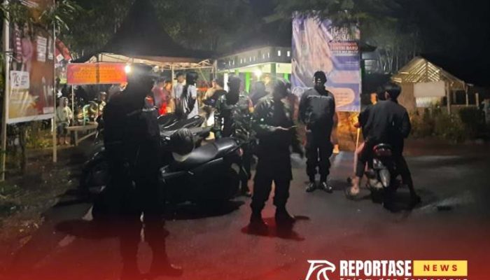 Sinergisitas Babinsa dan Babinkamtibmas Libatkan SKD Dalam Patroli Gabungan