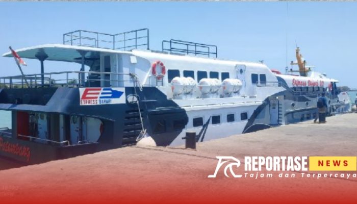 Kapal Cepat Express Bahari Tiba di Sumenep, Siap Perkuat Transportasi Laut