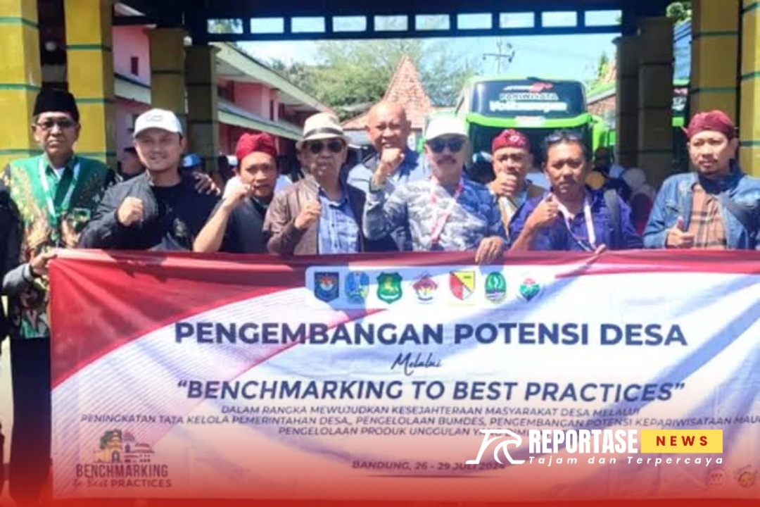 Pemberangkatan Studi Banding Kepala Desa ke Bandung, @by_reportasenews.net