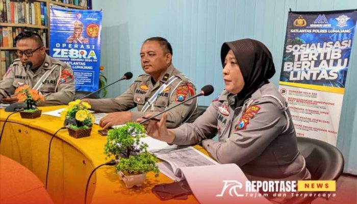 Satlantas Lumajang Edukasi Siswa tentang Tertib Lalu Lintas