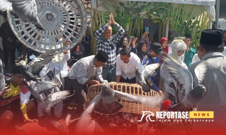 Kelompok paguyuban burung merpati, di Desa Kabuaran Kecamatan Kunir Lumajang