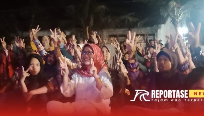 Masyarakat Banjarwaru ‘Bismillaah’ Pilih Bunda Indah Bupati Lumajang 2024-2029
