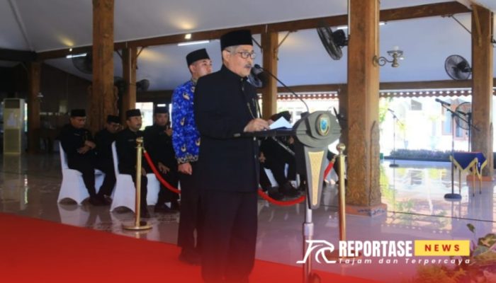 Pemkab Probolinggo Gelar Upacara Hari Jadi ke-79 Provinsi Jawa Timur di Halaman Pendopo