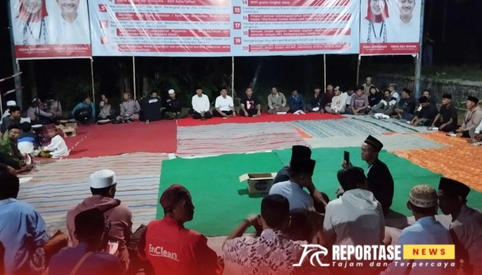 Peresmian Posko Pemenangan Relawan Indah – Yudha di Desa Sukorejo