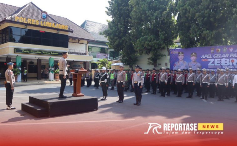 Pembukaan Kegiatan Operasi Zebra Semeru 2024 Polres Lumajang